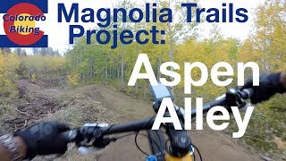 CO MTB | West Magnolia | Jumps and berms on a...