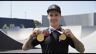 Showing off my OLYMPIC GOLD MEDAL!!!