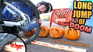 THE MTB LONG JUMP OF DOOM - FLAT TIRE...