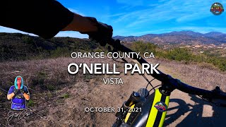 MTB Riding Vista at O'Neill Park, October 31, 2021