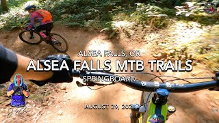 MTB Riding | New Trail Day!!! | Alsea Falls...