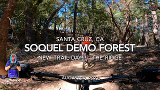 MTB Riding The Ridge Trail | New Trail Day |...