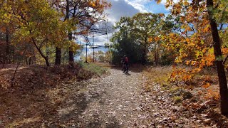 Lynn Woods Colorful Bike Ride Drone Video
