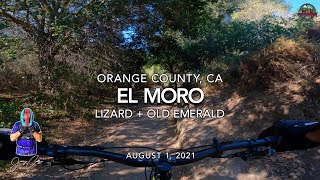 MTB Riding Lizard and Old Emerald at El Moro,...