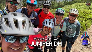 MTB Riding Juniper on Mammoth Mountain, July...