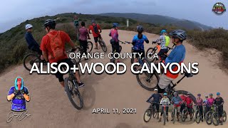 MTB Riding Aliso-Wood Canyons with the Crew,...