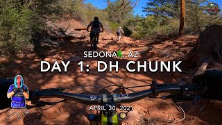 MTB Riding Day 1: DH Only Sedona, Apr 30, 2021