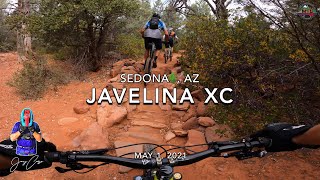 MTB Riding Javelina XC at Sedona, May 1, 2021...