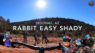 MTB Riding Rabbit, Easy and Shady at Sedona,...