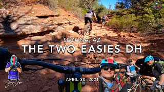 MTB Riding The Two Easies at Sedona, Apr 30, 2021