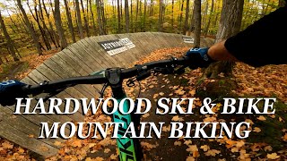 hardwood ski and bikes