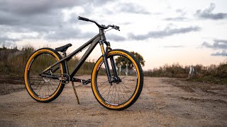 MY DIRT JUMP BIKE IS COMPLETE// DREAM DIRT...