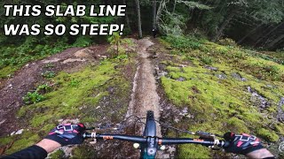 STRAIGHT INTO MASSIVE SLAB LINES IN SQUAMISH!!!