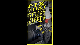 How to Fix Sticky Zippers