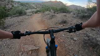 Riding with one of my friends / Trail 100