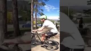 Quick lap through the dirt jumps #shorts #mtb