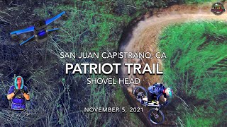 MTB Riding Shovel Head at Patriot Trail,...
