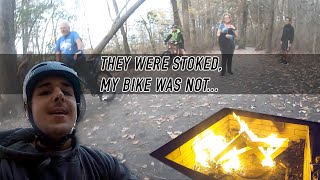 My Wood Bike Burns Better Than It Rides!
