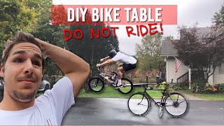 Make A Table Out of Your Old Bike - DIY...