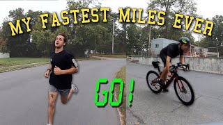 My Fastest Mile Time Ever! + Giveaway!