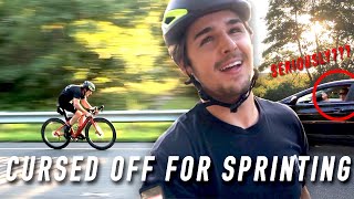 Cursed Off For Pedaling the Fastest I Can On...