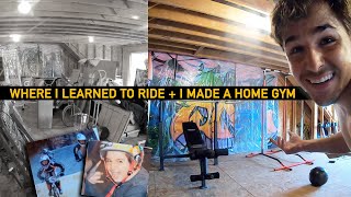 Where I Learned to Ride Bikes and My Home Gym...