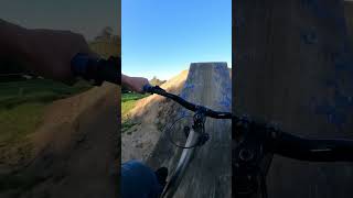 A COUPLE SPINS DOWN THE JUMPS 