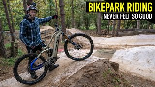 RIDING A BIKEPARK NEVER FELT SO GOOD!