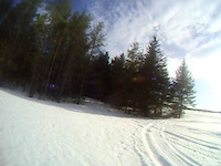 Best Catwalk On 500cc snowmobile!