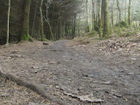 Self filmed on the wall at Afan