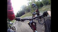 trail 15 at whiteface after hurricane 2011 closed