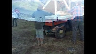 Lake jump! en patagonia round 2