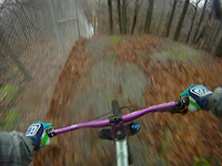 muddy fenceline