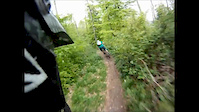 Beautiful Downhilltrail in Switzerland