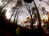 Run of the Black trail at Afan Skills Park...