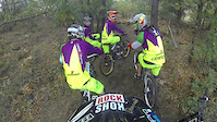 Big air line on Pitrazza trail
