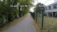 Boucle le long des berges de l'Aude en famille