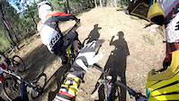 Sick freeride track in Portugal