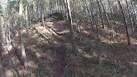 Kinver cliff drop