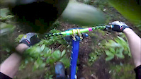 Steep trail