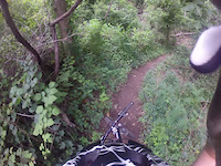 Quick run down Mill Mountain