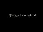 Sjöstigen by winter