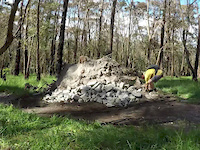 LDTR - Trail Build - Wall Ride Time Lapse