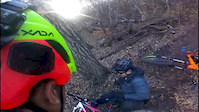 GoPro Crash at MArk Messier Trail
