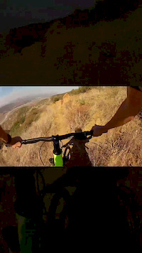Ben Guillen rides Morton Peak