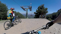 La Pinilla bike park (Spain)