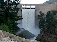 Massive Strontia Springs Flow