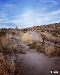 Trail gap on Sage Fright