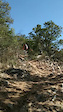 Escalón a media bajada
