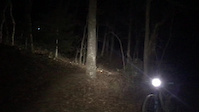 Fitzgerald on off rock at night